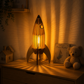 Raketlampe – Lampe til børneværelse med raket design