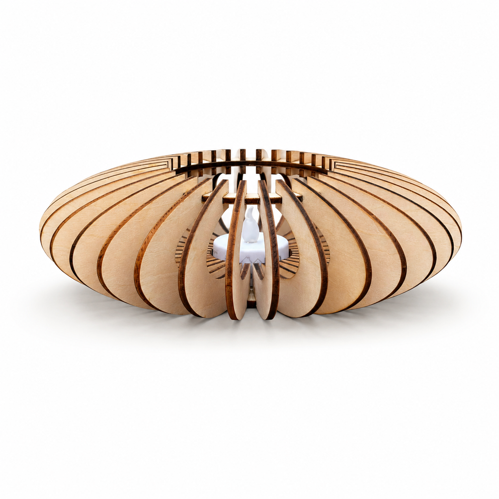Lysestage i træ – Dansk design