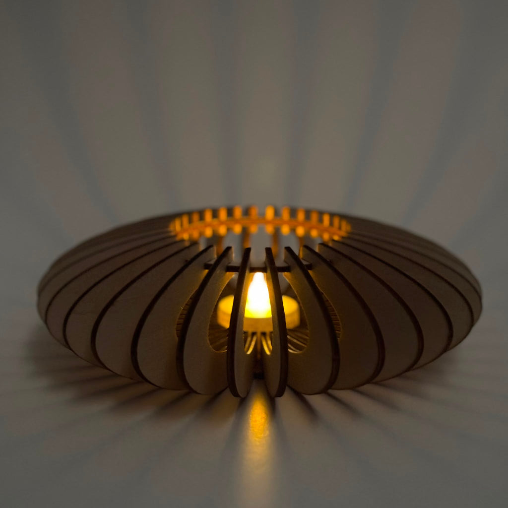 Lysestage i træ – Dansk design