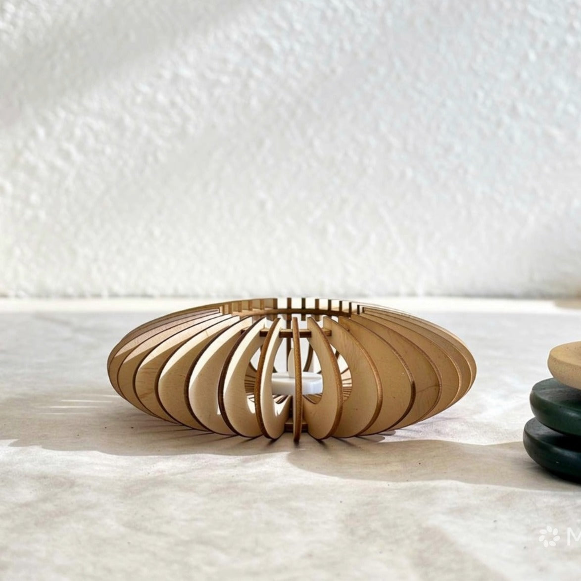 Lysestage i træ – Dansk design